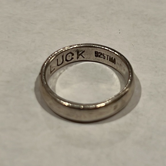Silver “Luck” ring - Picture 2 of 5